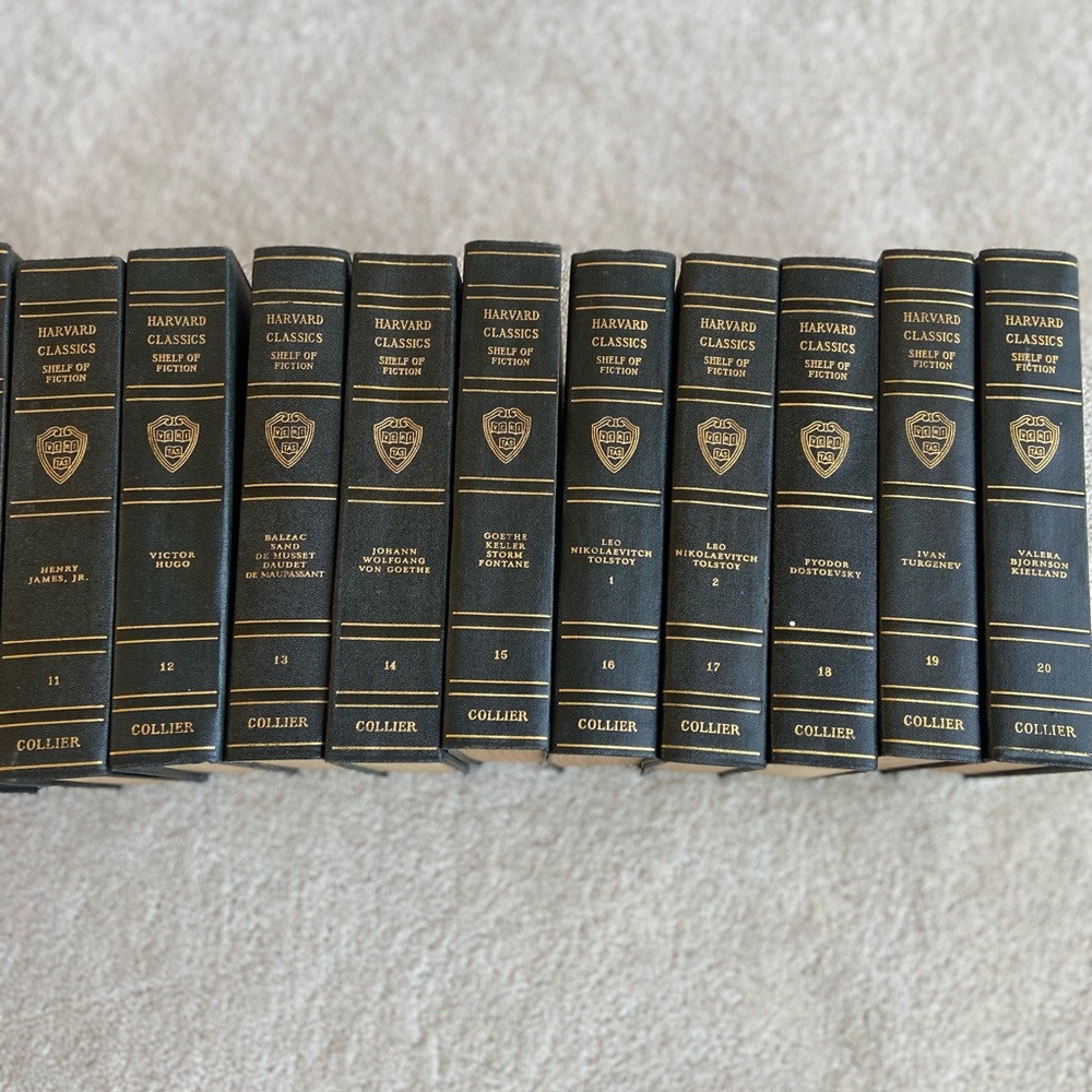 Harvard Classics Book Set 1-20 Copyright 1917 - Picture 3 of 8